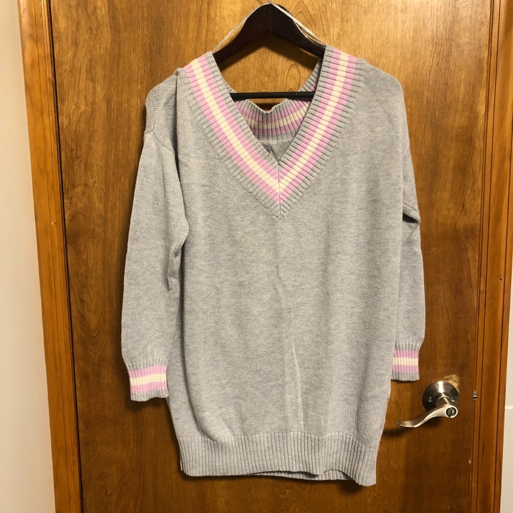 AERIE | Oversized varsity sweater